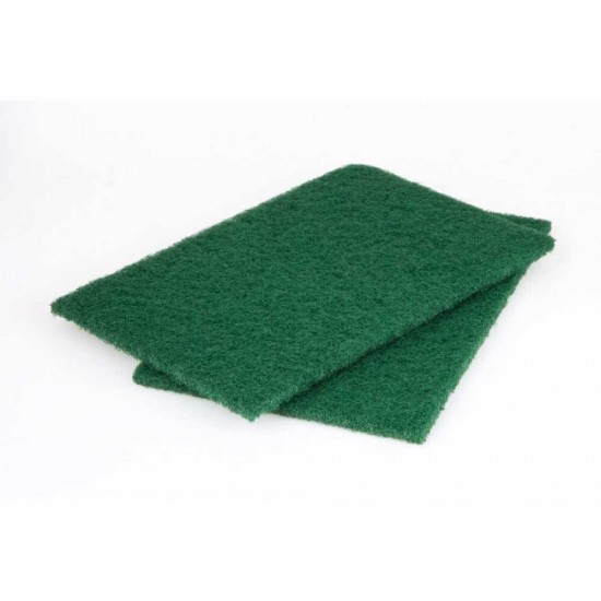 Laveta Practic SCOTCH BRITE din Fibra Abraziva, 3 Buc/Set, 1.5x21x18 cm, Fibra Abraziva pentru Bucatarie, Culoare Verde, Laveta Practica, Lavete Practice, Lavete Universale, Laveta Scotch-Brite, Laveta Abraziva, Set Lavete, Lavete Bucatarie