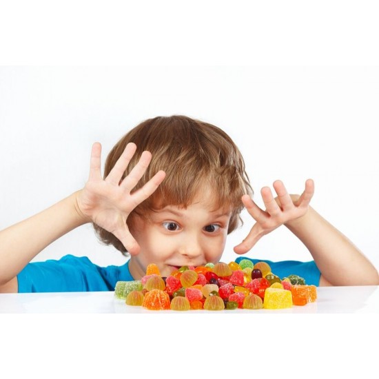 Jeleuri Gelino Mini cu Aroma de Fructe, 200 g, Jeleuri si Bomboane Gelino, Jeleuri cu Fructe, Jeleuri la 200 g, Jeleuri Copii, Gelino Mini Fructe, Gelino