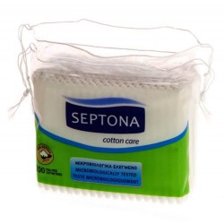 Betisoare Urechi Septona, Bumbac Natural, 200 Buc/Set, Culoare Alba, Betisoare pentru Urechi, Betisoare Igiena Urechi, Betisoare din Bumbac pentru Urechi, Betisoare Igienice