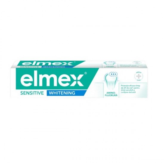 Elmex Pasta De Dinti Sensitive Gentle White, 75ml