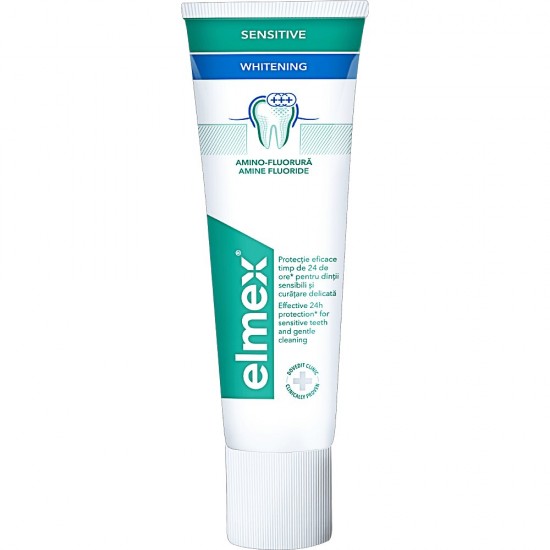 Elmex Pasta De Dinti Sensitive Gentle White, 75ml
