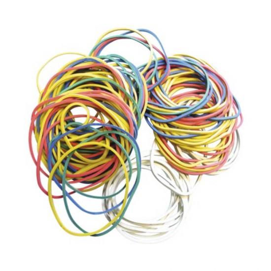 Elastice pentru Bani EVOffice, Diametru 50 mm, 1Kg/Bax, Elastice de Bani, Elastice Bani, Gume Elastice de Fixare, Elastice Bani, Elastice Cauciuc, Benzi Elastice, Set Benzi Elastice