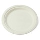 Set 500 Farfurii Plate Biodegradabile 23 cm din Fibra Lemnoasa, Dimensiune 230x20 mm