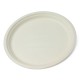 Set 400 Farfurii Plate Biodegradabile 26 cm din Fibra Lemnoasa, Dimensiune 260x20 mm
