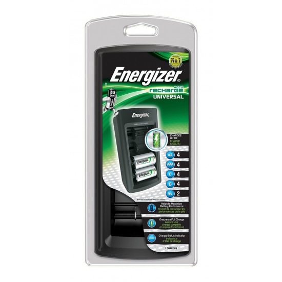 Incarcator Acumuatori Energizer Aa, Aaa, C, D, 9v - Universal