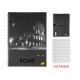 Caiet Cu Spirala, A4, 70 File, 70gsm, Coperta Carton 300gsm, Design Cities By Night - Dictando