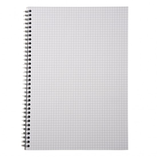 Caiet Cu Spirala, A4, 70 File, 70gsm, Coperta Carton 300gsm, Design Cities Of The World - Matematica