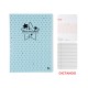 Caiet A5, 48 File, 80gsm, Coperta Carton 300gsm, Design Dots - Dictando