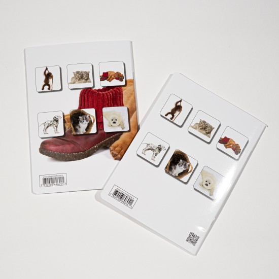 Caiet Tip1, 36 File, 80gsm, Coperta Carton 300gsm, Design Baby Pets
