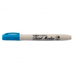 Carioca Artline Supreme, Varf Flexibil (tip Pensula) - Albastru Sky