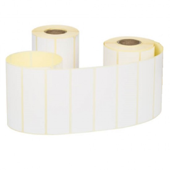 Etichete Termice Autoadezive 100x20 mm, 1500 Etichete/Rola, Autocolant Termo Eco
