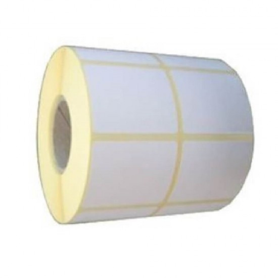 Etichete Termice Autoadezive 50x32 mm, 2 Randuri, 3000 Etc/Rola, Autocolant Termo Eco, Etichete Termice, Etichete cu Lipici, Rola Etichete, Rola Etichete Termice, Rola Etichete cu Lipici, Etichete Rola