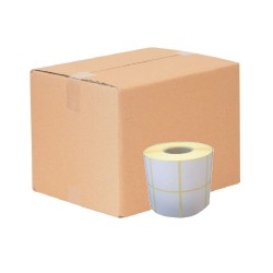 Set 24 Role Etichete Termice Autoadezive ROLLIS 50x32 mm, 2 Randuri, 3000 Etc/Rola, Autocolant Termo Eco, Etichete Termice, Etichete cu Lipici, Rola Etichete, Rola Etichete Termice, Rola Etichete cu Lipici, Etichete Rola
