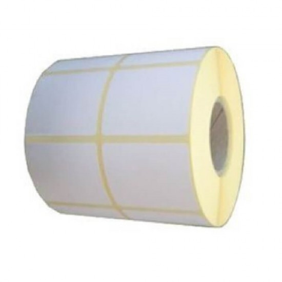 Set 24 Role Etichete Termice Autoadezive ROLLIS 50x32 mm, 2 Randuri, 3000 Etc/Rola, Autocolant Termo Eco, Etichete Termice, Etichete cu Lipici, Rola Etichete, Rola Etichete Termice, Rola Etichete cu Lipici, Etichete Rola