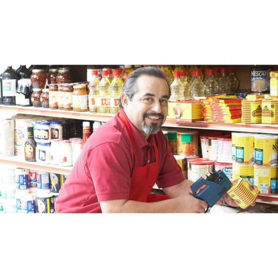 Rola 1500 Etichete Pret Verzi 26x12 mm, Etichete pentru Marcatoare de Pret, Etichete Autoadezive Colorate, Etichete Pret, Etichete Autoadezive Pret, Etichete Pret Colturi Rotunjite, Etichete cu Colturi Rotunjite pentru Preturi