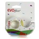 Banda Adeziva Cu Dispenser Plastic Transparent 19mm*33m Evoffice