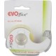 Banda Adeziva Cu Dispenser Plastic Transparent 19mm*33m Evoffice