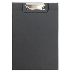 Clipboard EVOffice din Carton Plastifiat Dublu A4, Culoare Neagra- Mapa Documente