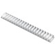 Inele din Plastic pentru Indosariere EVOffice, Dimensiune 51 mm, Capacitate 500 Coli, 50 Buc/Bax, Culoare Alb, Spirale din Plastic de Legat