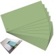 Separatoare din Carton EVOffice, Dimesiune 10x24 cm, 100 File/Set, Culoare Verde, Separatoare Bibliorafturi -  Despartitoare din Carton