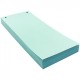 Separatoare din Carton EVOffice, Dimesiune 10x24 cm, 100 File/Set, Culoare Albastru, Separatoare Bibliorafturi -  Despartitoare din Carton