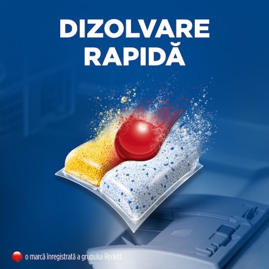 Finish Quantum Poweball Lemon, 120 Tablete, Capsule Pentru Masina De Spalat