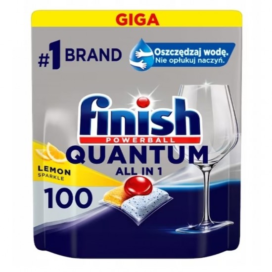 Finish Quantum Powerball All In 1, 18 Bucati, Capsupe Pentru Masina De Spalat Vase