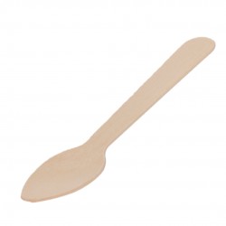 Lingurita Lemn 110 Mm, 100 Buc/set