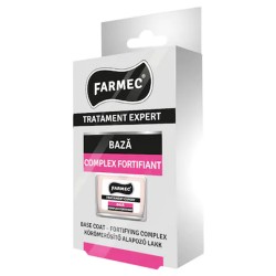 Tratament Farmec Expert pentru Unghii, Baza Complex Fortifiant, 11 ml