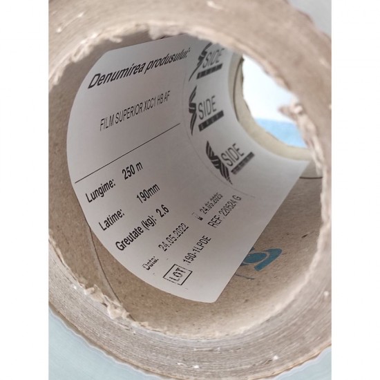 Folie Termosudare, 190 mm x 250 m