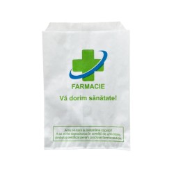 5000 Pungi de Hartie pentru Farmacie, 08x11 cm, Pungi Farmacie, Pungi Farmaceutice, Pungi Medicamente, Plicuri Farmaceutice, Ambalaje Medicamente, Pungi Hartie Farmacie, Pungi de Hartie pentru Farmacii, Pungi Imprimate pentru Farmacii