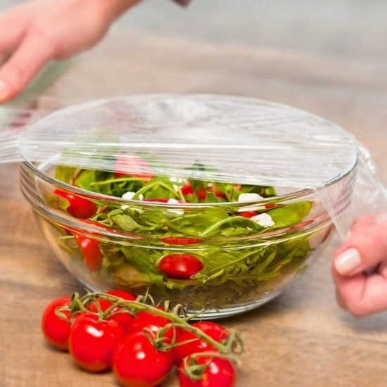 Folie Alimentara Stretch din PVC, 400mm x 1500m, 9 Mic, Folie Catering, Folie de Prospetime, Folie Alimente, Folie pentru Alimente, Folie Alimentara Plastic, Folie Autoadeziva Alimente, Folie Impachetat Alimente, Folie Stretch Alimente, Folie Ambalare