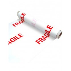 Folie Stretch Imprimata Fragil Uz Manual 1.4 Kg, Folie 23 MIC, Latime 500 mm, Tub Carton 200 gr, Folie Stretch 1,2 Kg