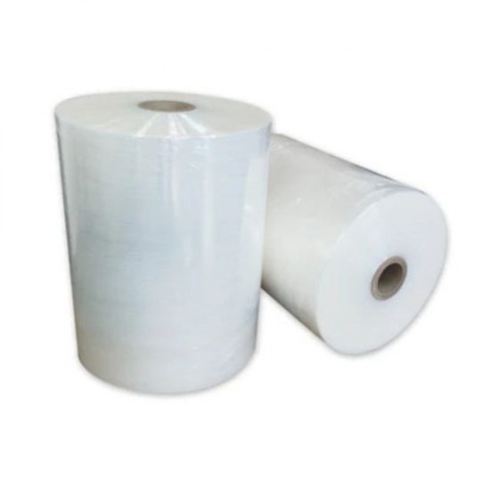 Folie Stretch Jumbo, Grosime 17-23 MIC, Latime 500 MM, 50 Kg/Rola Brut, Tub Carton 1,6 Kg,