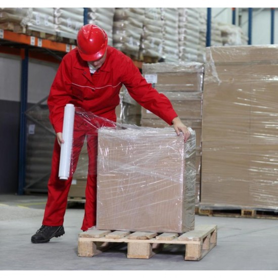 Folie Stretch pentru Uz Manual 2 Kg, 23 Mic, Rola Folie Stretch, Folie Impachetare, Folie de Impachetare, Folie pentru Impachetare, Folie Ambalare, Folie Colete, Folie Ambalare Colete, Folie pentru Colete, Folie Pachete