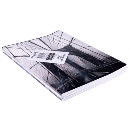 Caiet A4, 60 File - 70g/mp, Coperta Carton, Gimboo - Dictando