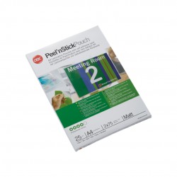 Folie Laminare Gbc, La Cald, Auto-adeziva, Mata, A4, 75 Mic, 25 Buc/set