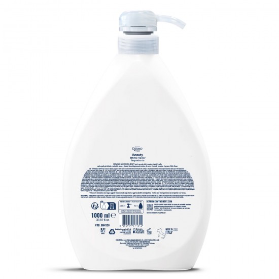 Gel De Dus Dermomed Cu Parfum De White Flowe, 1 L