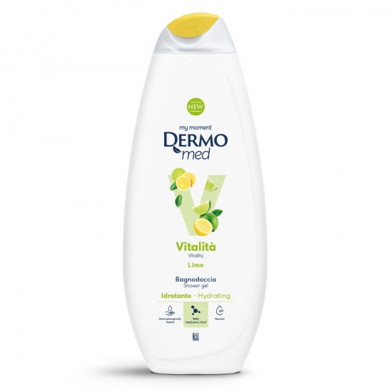 Gel De Dus Dermomed Lime, Cantitate 650 Ml