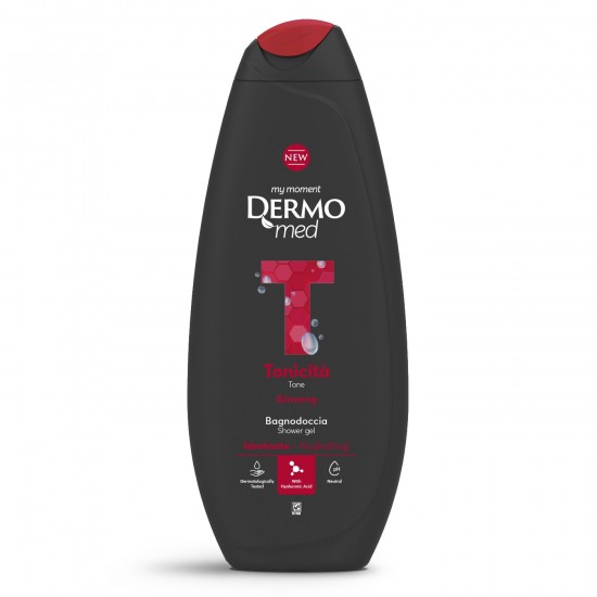 Gel De Dus Dermomed Ginseng Tonic, Cantitate 650 Ml