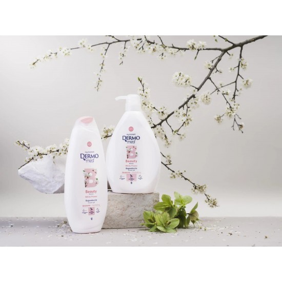 Gel De Dus Dermomed White Flower, Cantitate 650 Ml