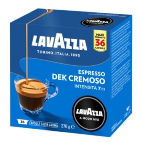 Capsule Lavazza A Modo Mio Dek Cremoso, 36 Capsule/Cutie