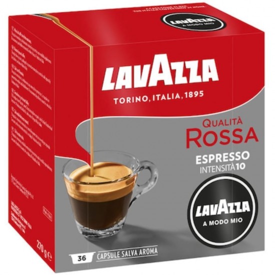 Capsule Lavazza A Modo Mio Qualita Rossa, 36 Capsule/Cutie