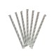 Paie Biodegradabile din Hartie 21 cm, 500 Buc/Set, Grosime 6 mm, Ambalate Individual, Culoare Alb/Negru, Paie Bauturi, Paie Ecologice, Paie de Baut Biodegadabile
