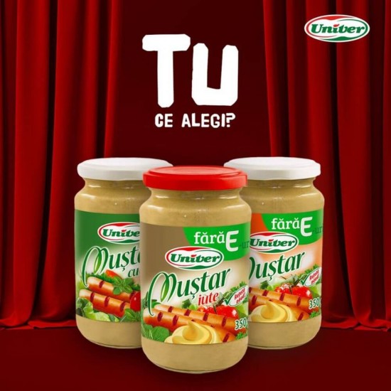 Mustar Iute Univer, 350 g