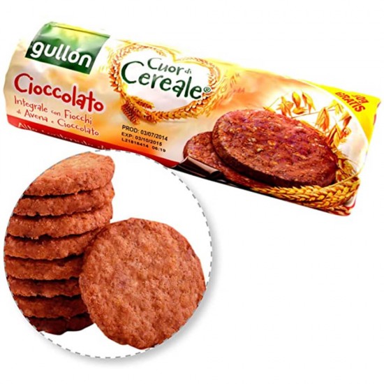 Biscuiti Gullon, Fulgi de Ovaz si Ciocolata, 280 g