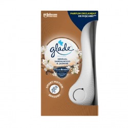 Set Odorizant Electric Sense&spray Plus Rezerva Glade Sandalwood Si Jasmine, 18 Ml