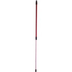 Coada Metalica Telescopica Zorex Pro, Lungime 150 cm, Culoare Rosie, Coada Metalica pentru Matura, Coada Mop, Cozi din Metal, Cozi Telescopice, Cozi Mopuri si Maturi, Articole pentru Curatenie, Maner Telescopic pentru Mop