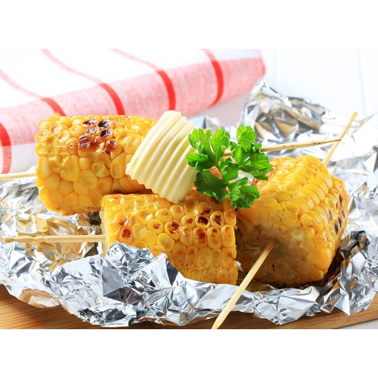 Folie Alimentara Aluminiu Zorex Clasic, 300mm x 10m, Folii Argintii pentru Uz Casnic, Produse Pentru Ambalat, Folii Alimentare, Folie din Aluminiu pentru Alimente