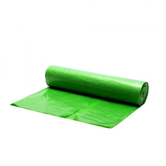 Saci Colectare Selectiva, 60L, 60x70 cm, 10 Buc/Rola, Sticla, Culoare Verde, Saci Menaj, Saci de Gunoi, Saci Menajeri 60L, Saci de Gunoi Plastic si Metal, Saci Colectare Selectiva Zorex